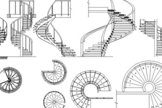 design custom arch and semicircular staircases