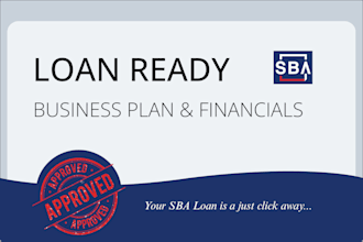 write sba ready, investor ready business plan and cashflow