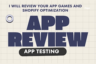 do app review test your app and do shopify app installation