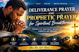 provide deliverance prayer and prophetic prayer for spiritual breakthrough