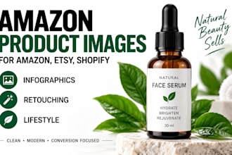 design professional product images for amazon etsy and shopify