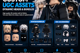 do 3d roblox bundle and dynamic heads