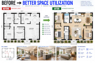 design residential floor plans for better space utilization