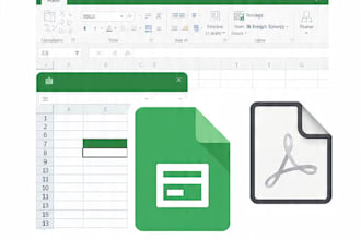 do professional data entry and excel work