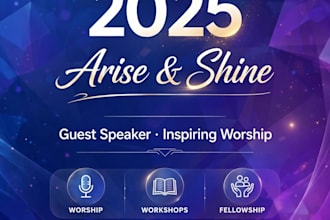 design church poster, business posters and flyers