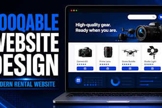 build booqable online service online booking booqable website design