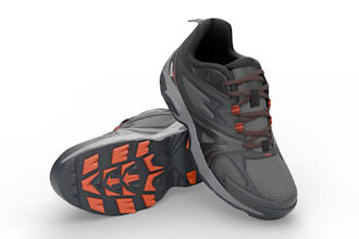 design custom 3d shoes, sneakers, footwear and soles for 3d printing
