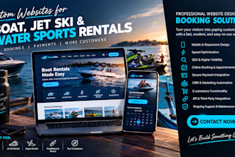 build pontoon boat jet ski kayak paddleboard rentals boat tour operators website