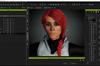 model rig and animate 3d character, unreal engine cc4, cc5, maya, unity, blender