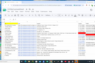 do expert data entry, lead generation and web research