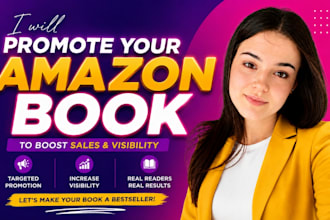 do amazon book promotion and book marketing kindle book