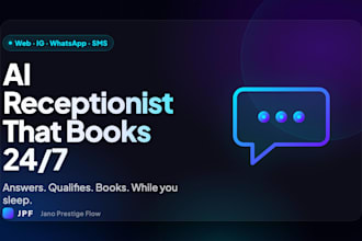 build an ai chatbot receptionist that books appointments around the clock