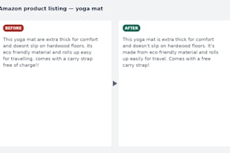 proofread and polish your amazon listing or kindle manuscript