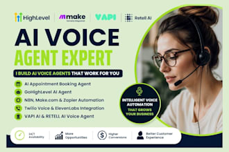 build retell ai voice agent, vapi ai calling agent, ghl voice ai,ai cold calling