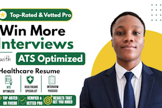 write a professional ats friendly resume CV and cover letter