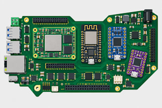 design raspberry pi router, pid controller, custom pcb and enclosure using kicad