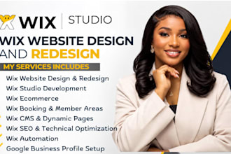 design wix website redesign wix studio business wix booking wordpress to wix