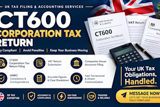 file UK ct600 corporation tax and vat return