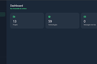 build a custom admin dashboard for your website