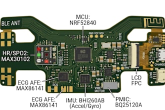 design wearable pcb, fitness tracker, smartwatch, medical device pcb