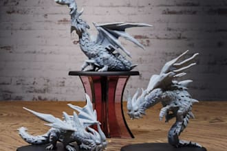 resin 3d tabletop miniature,stylized sculpt,rpg,stl statue,zbrush,printable file