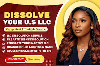 do llc dissolution, llc amendment, ownership change, close ein and amend US tax