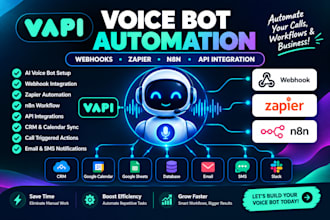 setup vapi webhook voice bot automation triggers zapier n8n workflow integration