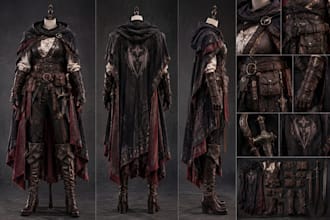 sew custom cosplay costume