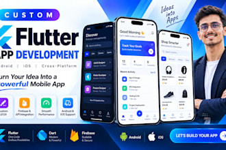 develop custom flutter apps with tailored solutions