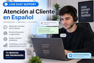 provide professional spanish live chat customer support