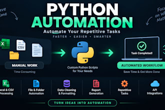automate repetetive tasks using python
