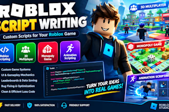 write luau roblox script, 3d multiplayer game script monopoly game script