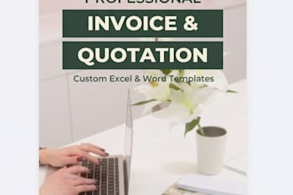 create professional quotation and invoice templates in excel and word