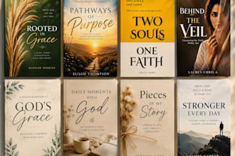 design christian book self help kindle cover design memoir non fiction cover kdp