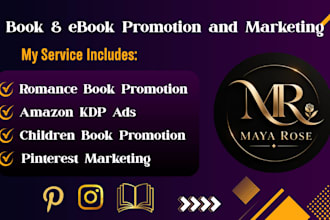 do amazon book and ebook promotion and marketing for romance book children book