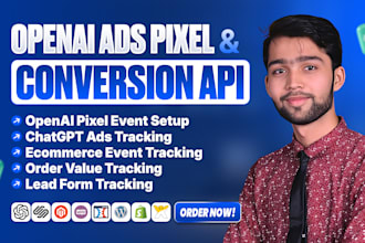 set up openai ads pixel conversion API, chatgpt ads tracking