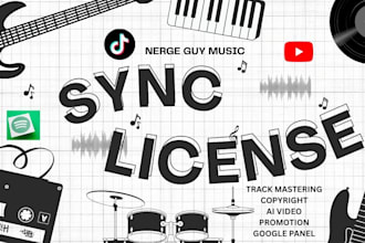 pitch your music for sync licensing and tv, media, games, film and ads placement
