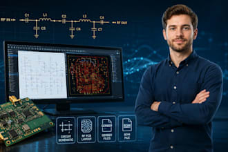 design rf antenna, microwave pcb and audio pcb
