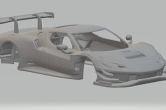 3d car body kit modeling widebody kit automotive cad design car model parts stl