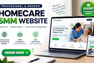 do homecare website, SMM website, healthcare marketing, social media marketing