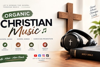 do organic christian music, gospel music, gospel songs, christian promotion