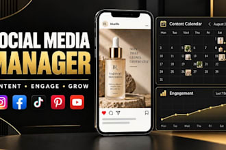 be your social media manager and content creator for ecommerce