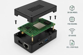 design healthcare device housing pcb enclosure cad product design