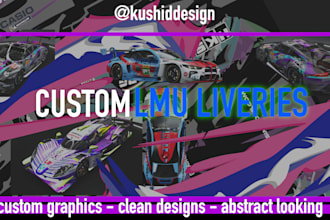 make a custom le mans ultimate livery for you