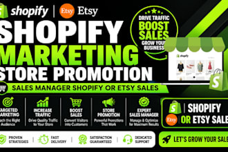 promote your shopify clothing store and promote your online sales