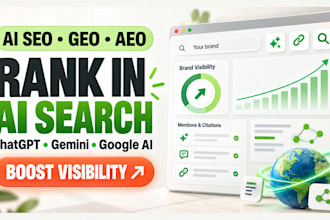 build website ai visibility with geo, aeo and seo for chatgpt and gemini