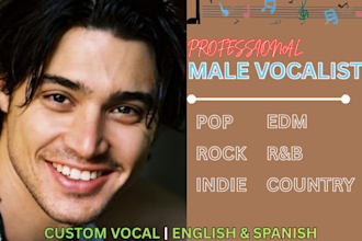 male spanish singer latin singer hip pop rnb reggaeton vocals trap english song