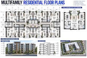 design multifamily residential development floor plans and layouts