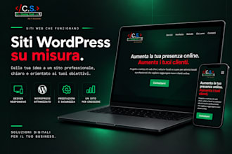 realizzo il tuo sito web professionale su misura