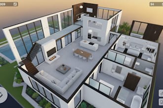 build your custom bloxburg house and interior